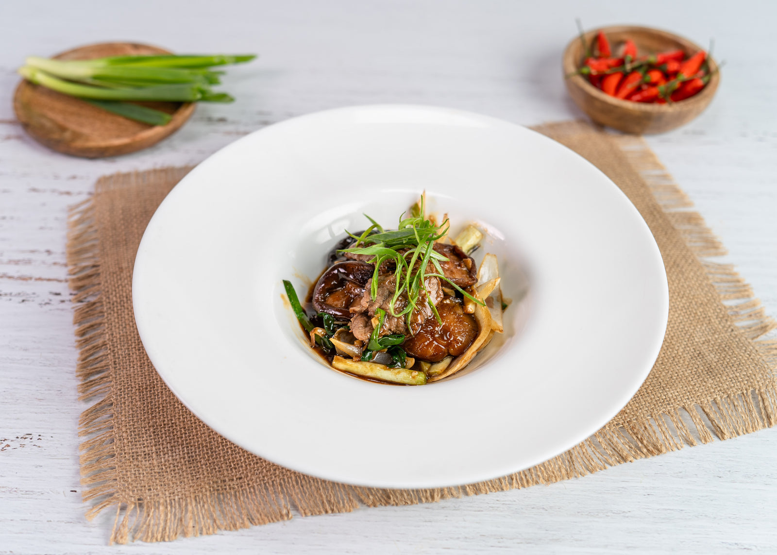 Stir fried Beef in Oyster Sauce