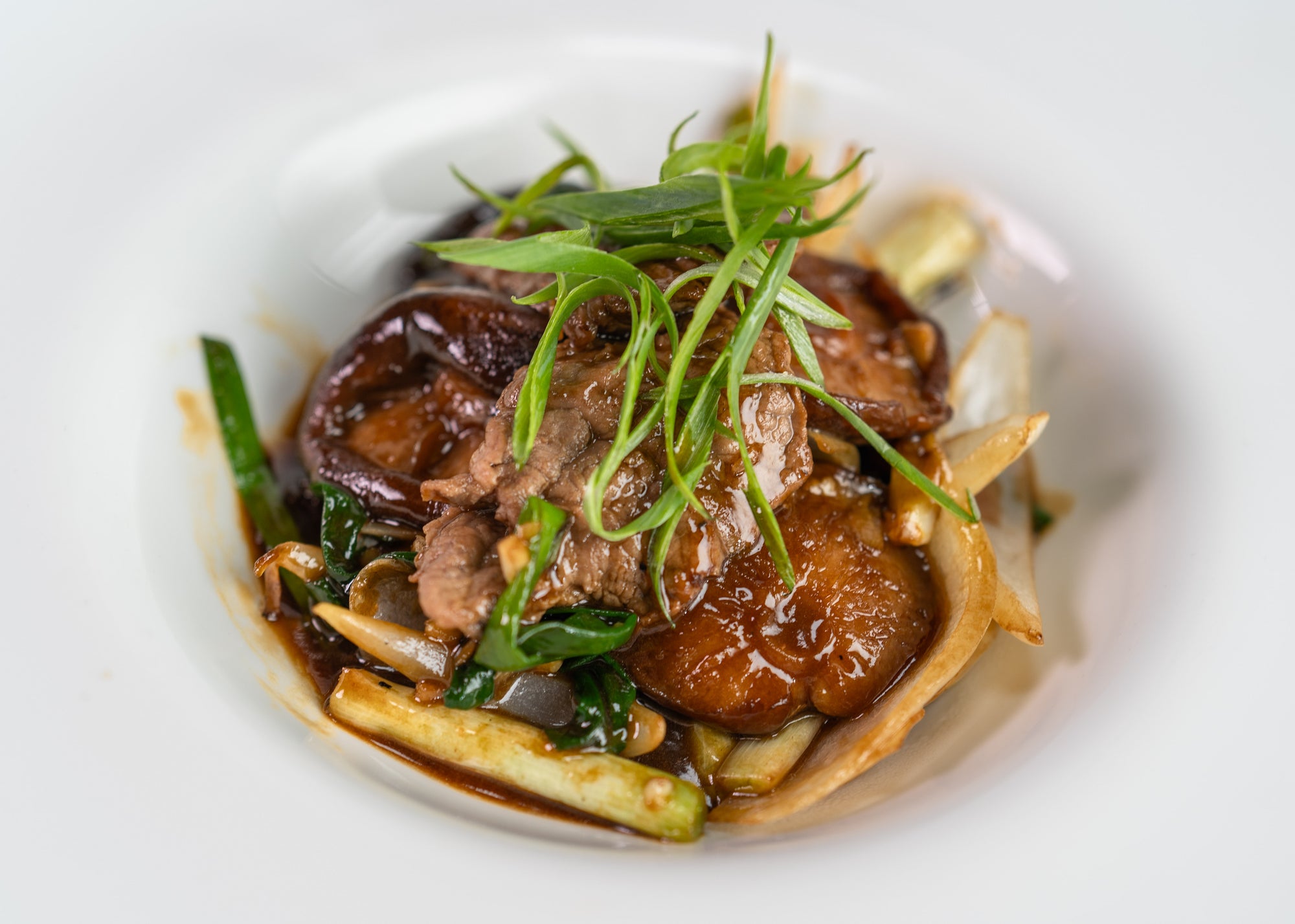Stir fried Beef in Oyster Sauce