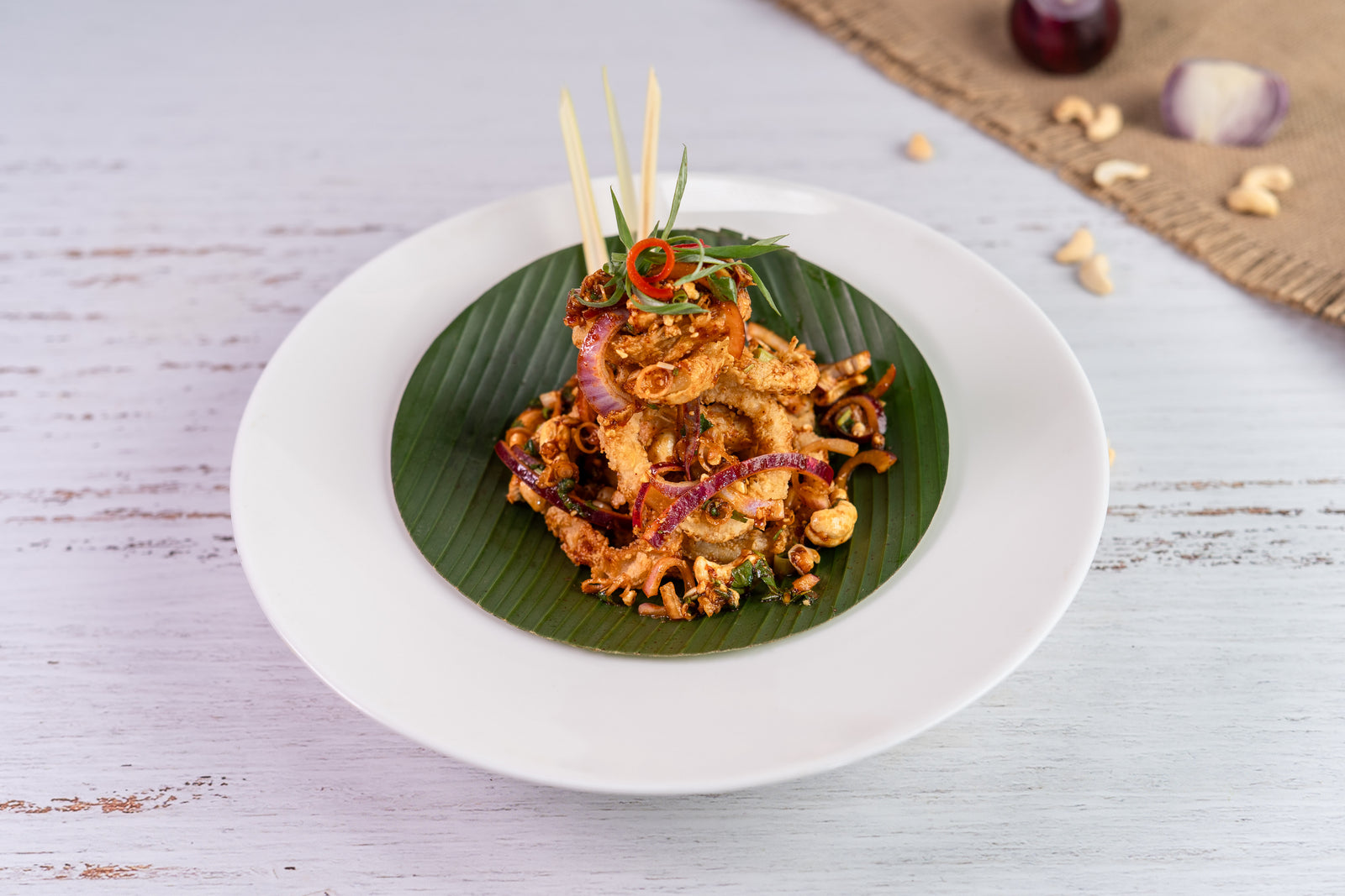 Crispy Calamary Salad