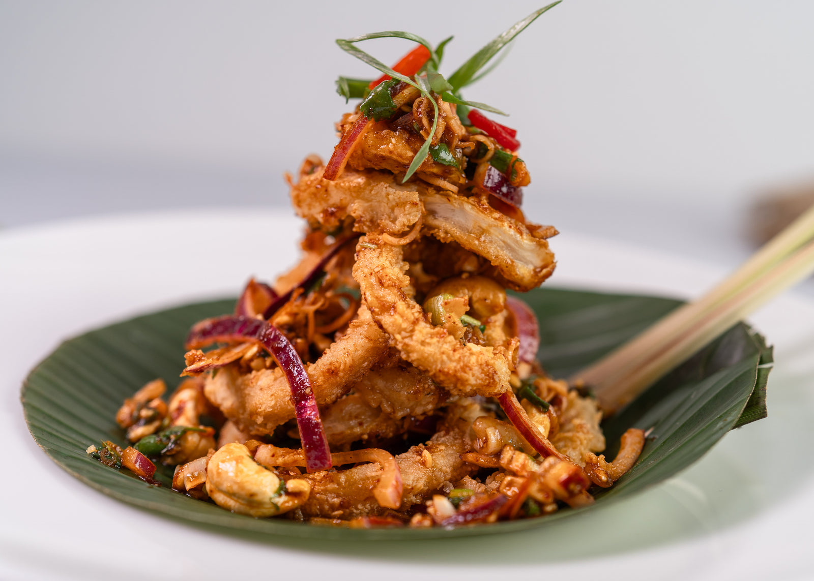 Crispy Calamary Salad