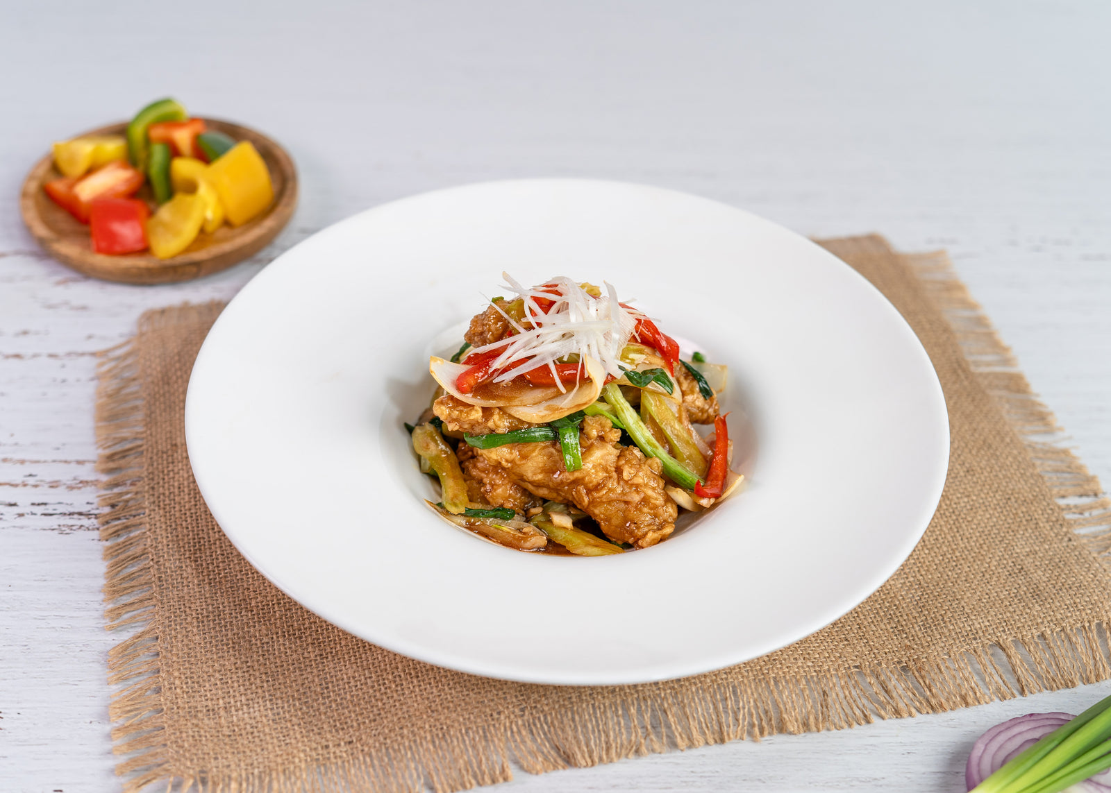 Stir Fried Fish with Celery