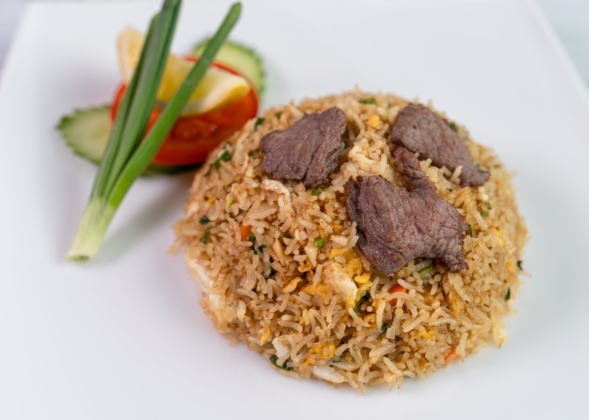 Thai Fried Rice with Beef