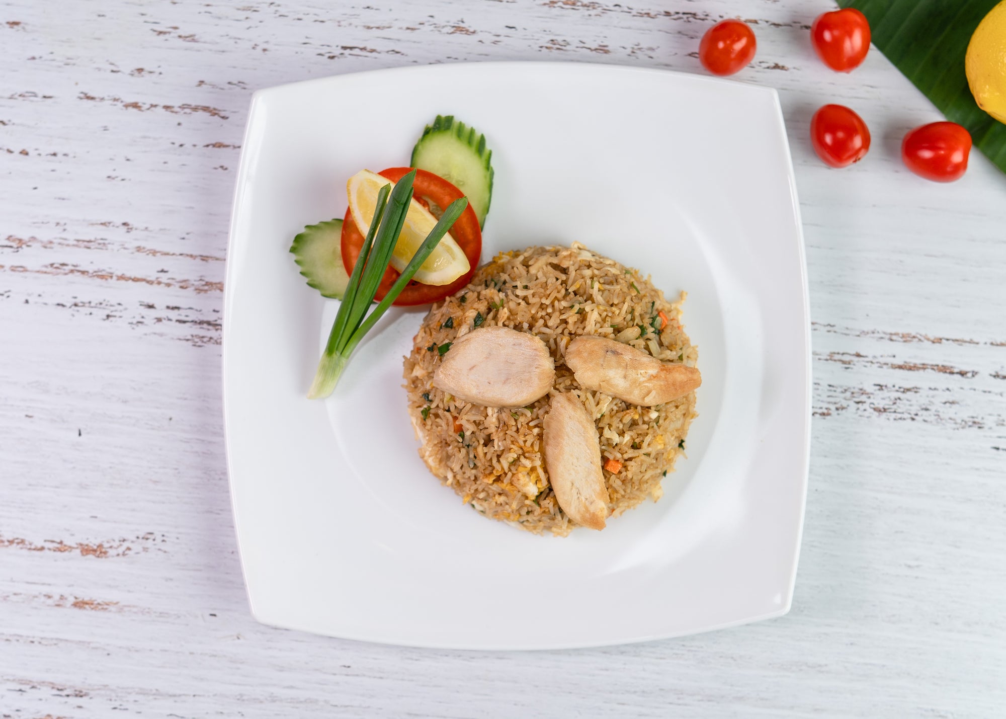 Thai Fried Rice with Chicken