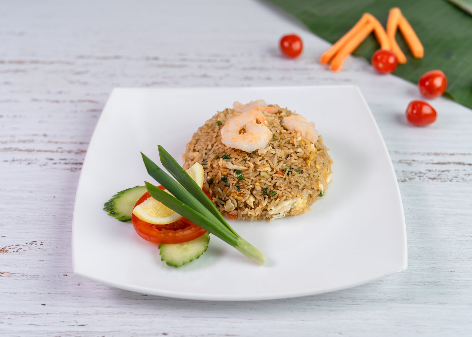 Thai Fried Rice with Prawn