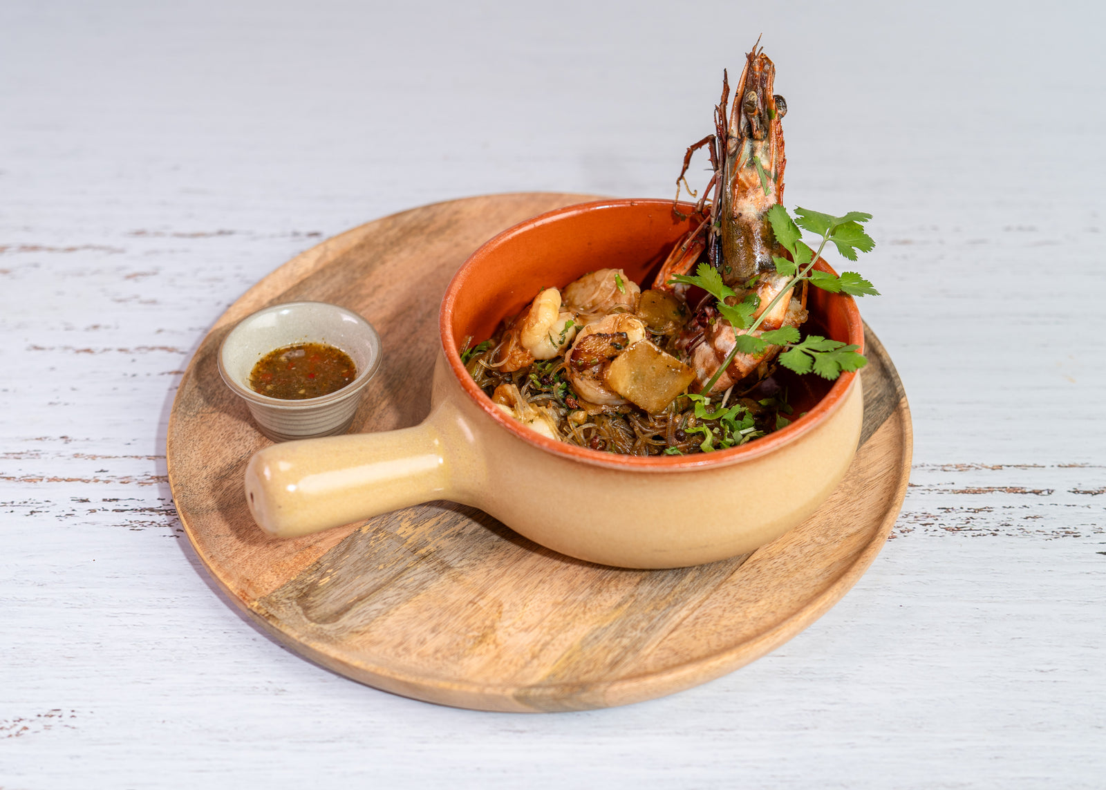 Baked Marinated Prawn with Glassnoodle