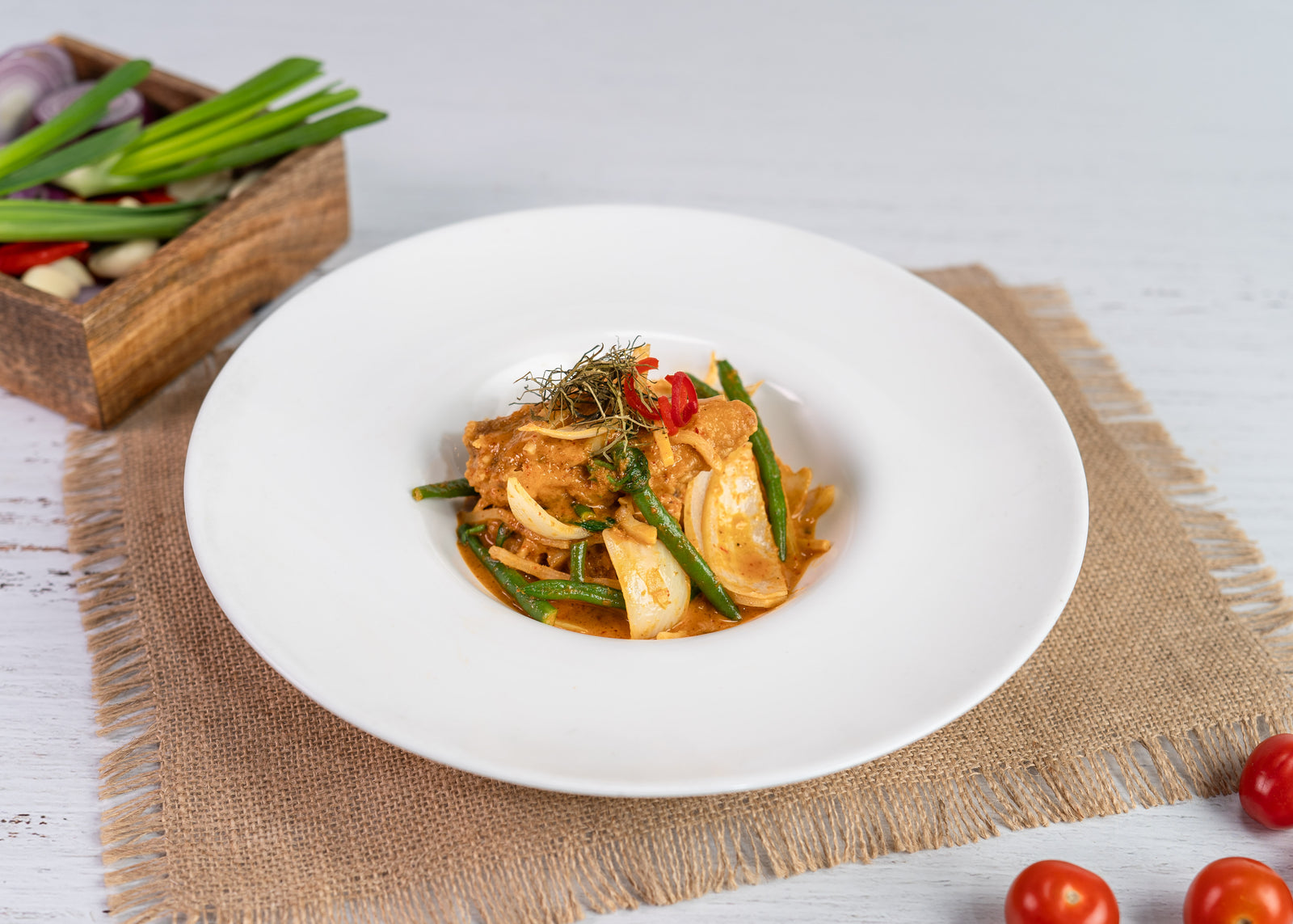 Stir Fried Curry with Fish